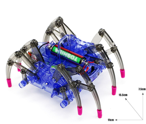 Gelsonlab Educativi Spider Kit di Robot, STAMINALI FAI DA TE Scientifica Robot di Montaggio Del Giocattolo per I Bambini, Grande Casa La Scuola Integratori - Product Image 3