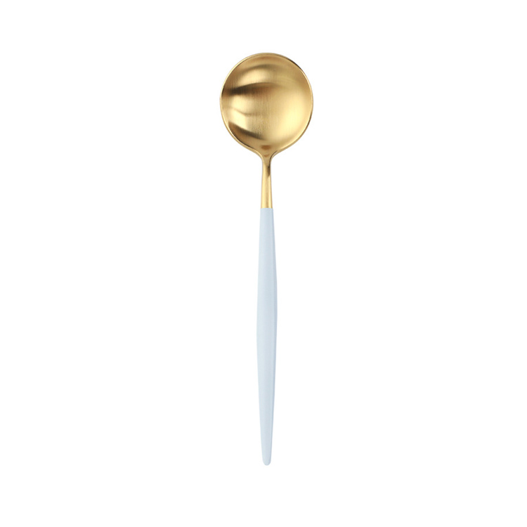 Cuchara de la cena-blanco