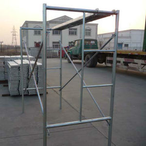 Factory Promotion Heavy Duty Verzinkte lackierte Gerüst gerüst leiter Rahmen gerüsts ystem für den Bau