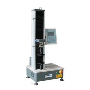 Macchina per Test di compressione a scorrimento caricata a molla 1000N macchina per prove di resistenza alla trazione del panno a vela a colonna singola digitale elettronica - Product Image 1
