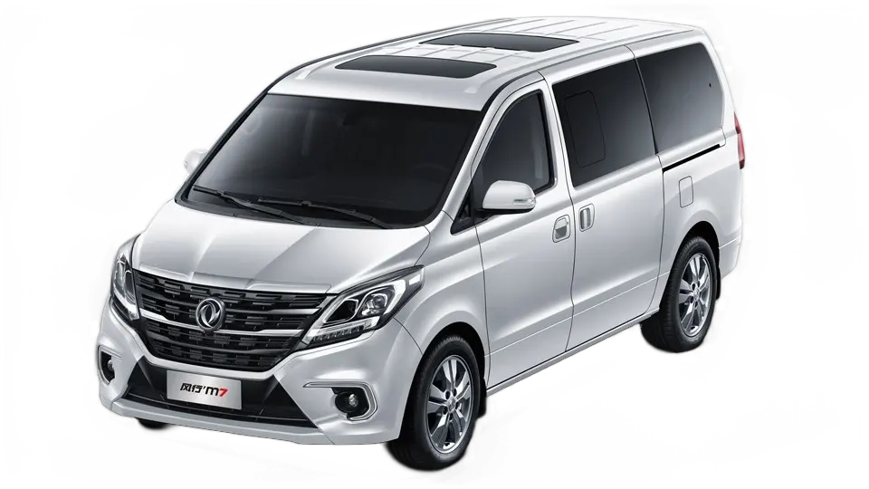 Dongfeng MPV M7 2.0L Mini Van /mini otobüs 7 koltuk Mpv araba elektrikli deri Turbo koyu çok fonksiyonlu Mitsubishi araba 4x4 4G63T 2.0