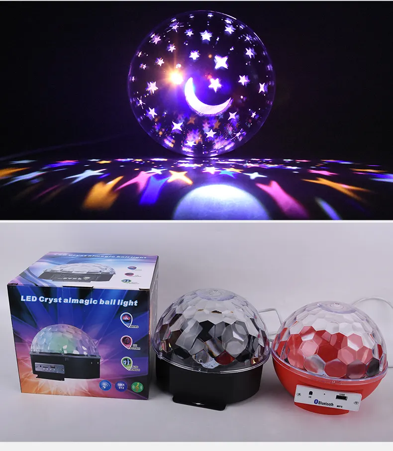Star Night Light Projector LED Projection Lamp 360 Degree Rotation for Kids Bedroom Home Party Decor