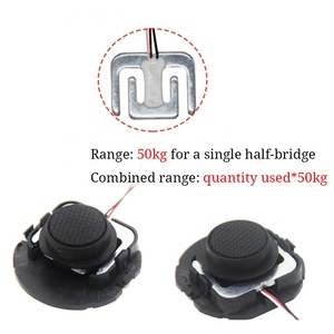 DIYmall 4PCS/Sets 50kg Load Cell with bracket <strong>Weight</strong> <strong>Sensor</strong> Half Bridge Strain Gauge Body Scale for <strong>Arduino</strong> - Product Image 3