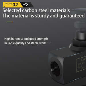 液压调速阀液压管式单向节流阀LA-H8L/H10L/H16L/H20L/H25L/H32L - Product Image 4
