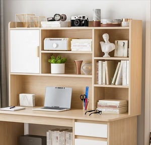 Escritorio de estudio de ordenador al por mayor con estantes de almacenamiento y mesa de escritorio de gabinete para oficina en casa - Product Image 2