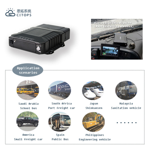 CMSサーバー車両監視1080PHDD 4CH H.265GPS人工知能MDVR - Product Image 6