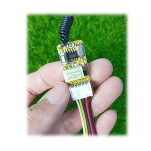 433MHZマイクロRFレシーバートランスミッターLEDライトスイッチ1チャンネル12Vリモートスイッチワイヤレスリモコンリレースイッチ - Product Image 5
