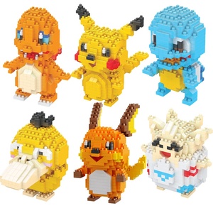 Wholesale 1:8 Scale Plastic Model <strong>Toy</strong> Bai Yu Pet Elf for Diamond Particle Micro Building Blocks - Product Image 1
