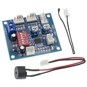 DC 12V 5A PWM PC CPUファン温度制御速度コントローラボードスピードコントローラ温度プローブノズル - Product Image 4