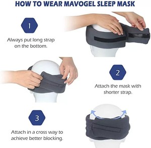 Oversize Sleeping Mask Handmade Cotton Light Soft <strong>Sleep</strong> Mask for Eyes Eye Shade Blindfold <strong>Sleep</strong> <strong>Aid</strong> Face Mask Eyepatch - Product Image 5