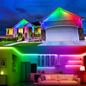Dream Full Color LED Pixel 5V 12V Sync DMX 512 RGBW WS2812 RGB 2813 WS2815 Tira de luces LED direccionable individualmente digital - Product Image 6