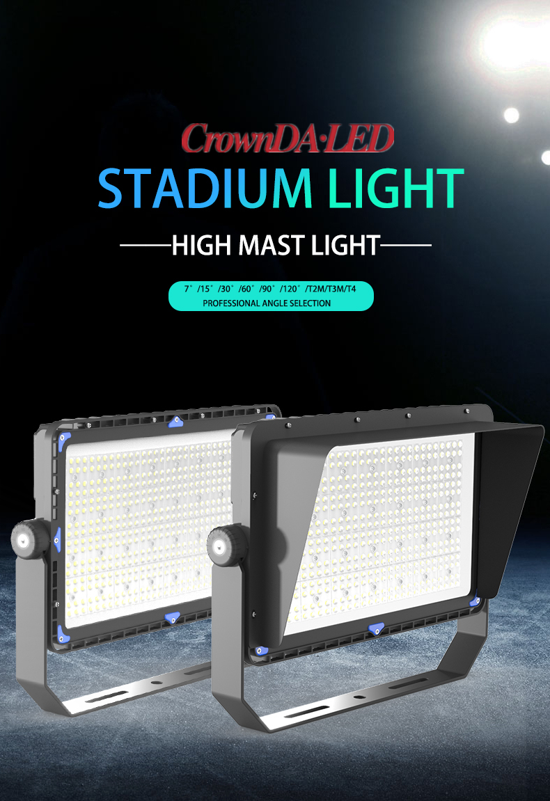 High Mast Outdoor Waterproof IP65 400W 500W 800W 1000W 1200W 1500W 1800W Pole Led Sports Stadium Light