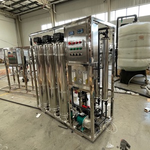 Filtro de membrana de alto rendimiento de 220V para purificación y almacenamiento de agua de ósmosis inversa con PLC de 1 año y garantía de bomba - Product Image 4