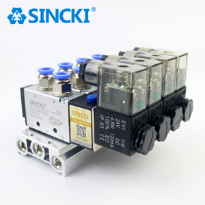4V serisi Solenoid valf terminali pnömatik parçalar vana manifoldu grubu ve ada 4V serisi yüksek performanslı Solenoid valf - Product Image 5