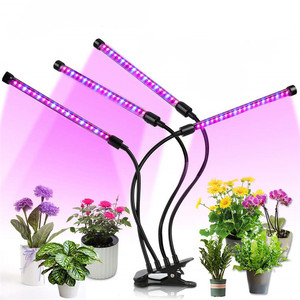 ไฟสำหรับปลูกพืชแบบเต็มสเปกตรัมแบบคลิปหัว1-5นิ้วไฟ LED สีแดงและน้ำเงิน - Product Image 1