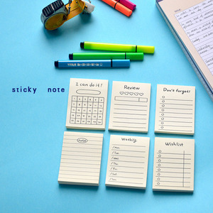 Bloc de notas antiadherente A6 personalizado con diseño de logotipo con línea y patrón Bloc de notas Folleto para uso comercial escolar - Product Image 2