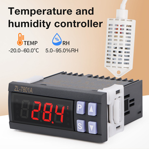 Termostato higrostato de 100-240Vac de fábrica con salidas de temporizador para bandeja de huevos, dos salidas de 16A, controlador de temperatura y humedad - Product Image 2
