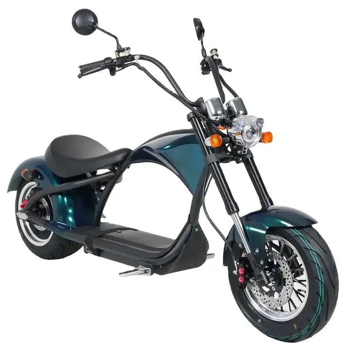 Authentic Mangosteen M1P EU Warehouse EEC COC 2000W 30Ah Fat Tire Electric Scooter Electric Motorcycle Citycoco In stock