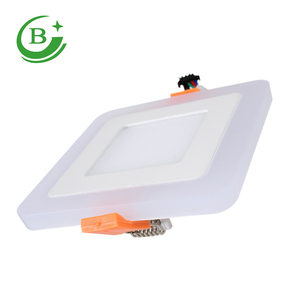 2色LEDパネル33wレッドグリーンブルーダブルカラースクエアLEDパネルライト - Product Image 5