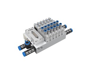 Valve Island Supports PROFINET Ethernet/<strong>IP</strong> EtherCAT CC-Link I <strong>Modbus</strong> <strong>TCP</strong> Communication <strong>Protocol</strong> with VUVG-B18-P53C-ZT-F-1T1L - Product Image 6