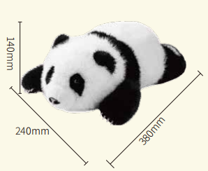 Papa panda griffu par l'IA