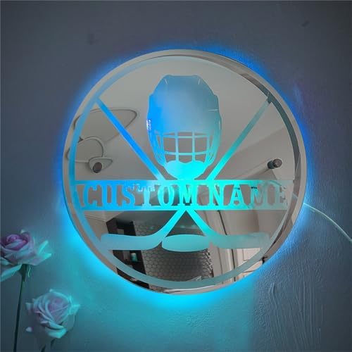 Hockey Wall Mirror Light