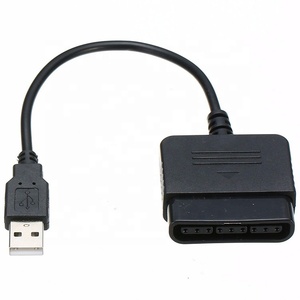 索尼 PS2 PS3 到 PC 的 USB 控制器适配器转换器数据线 - Product Image 1