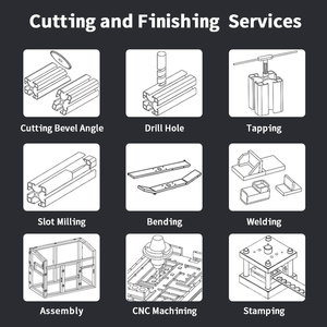 Hoạt Động Sống Hợp Kim Bản Lề Khớp Nối Hồ Sơ Cho Nhôm Hồ Sơ - Product Image 5