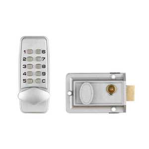 Meccanico impermeabile Digital Door Lock Push Button Tastiera Keyless Codice Serratura a Combinazione per 30-60 millimetri Porta - Product Image 6
