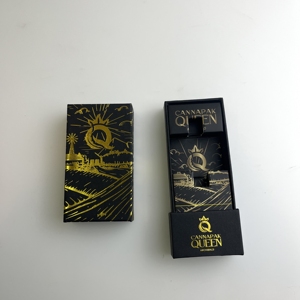 Tùy Chỉnh In Dập Nóng Biểu Tượng Các Tông Hộp Trượt Ngăn Kéo Hộp 0.5Ml 1Ml Rỗng Hộp Mực Bao Bì Leakproof Dầu Giỏ Hàng Hộp - Product Image 1