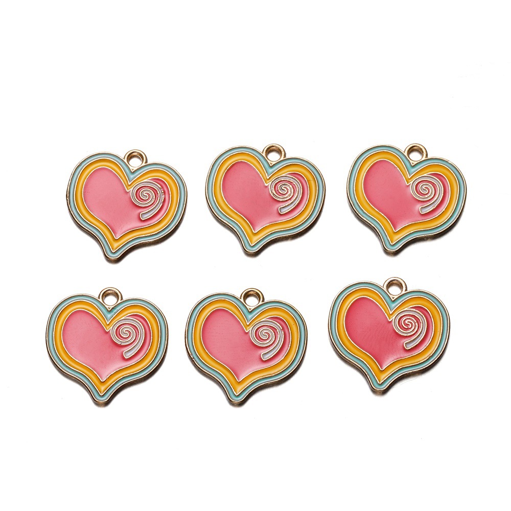 Heart-shaped pendant (21*21mm) - Style 03