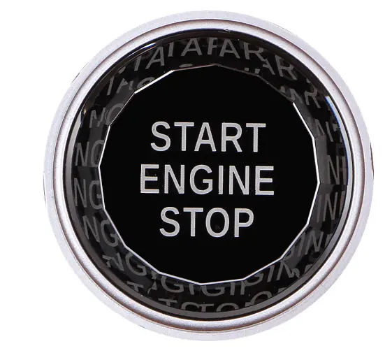 LR AUTO Hot-Selling Engine START STOP Button Accessoires pour BMW X1 X5 1 3 5 Series Car Replace Cover