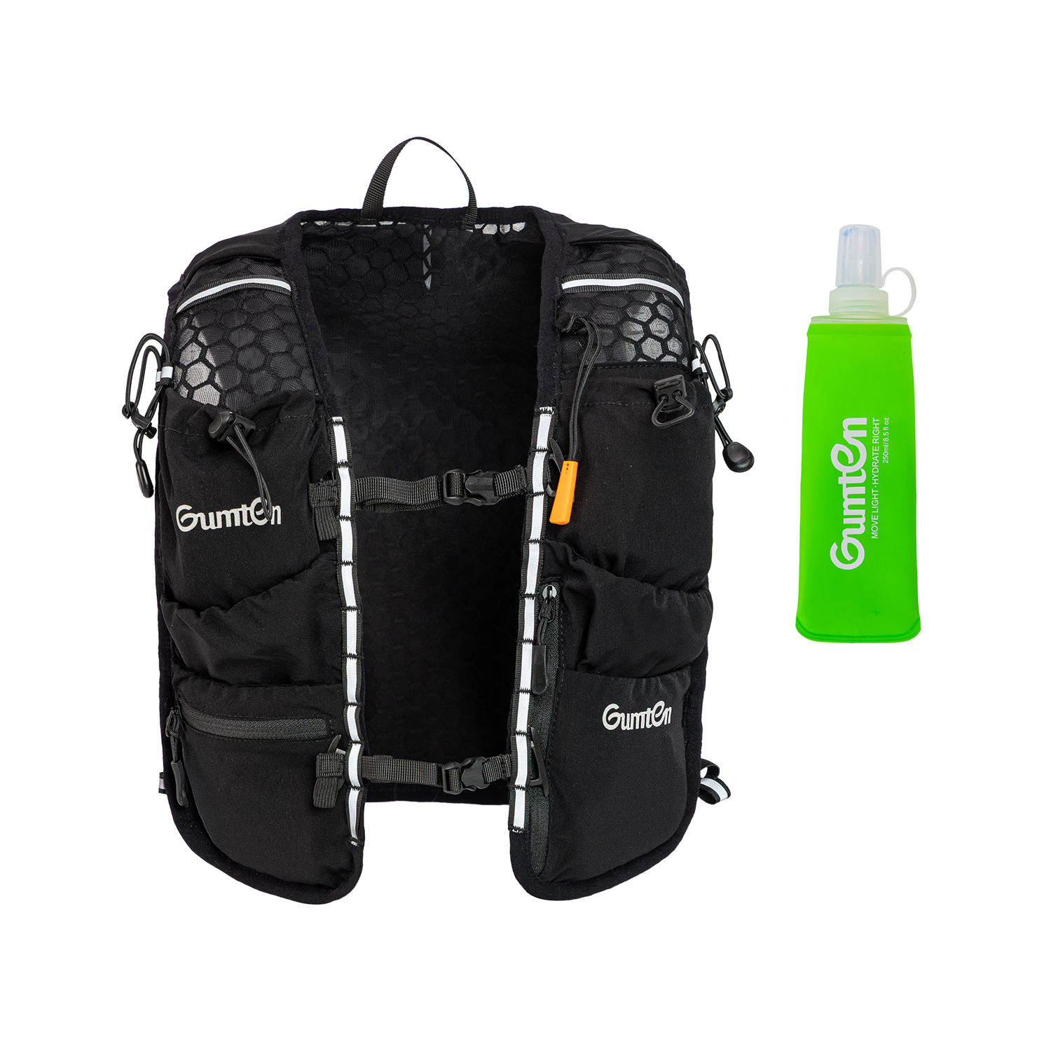 Negro con 1 botella GN de 250ML