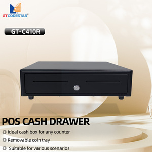 Ngăn đựng tiền GT-C410R bằng kim loại, 5 ngăn đựng tiền giấy, tủ đựng tiền điện tử, ngăn đựng tiền cho máy tính tiền hệ thống POS - Product Image 1
