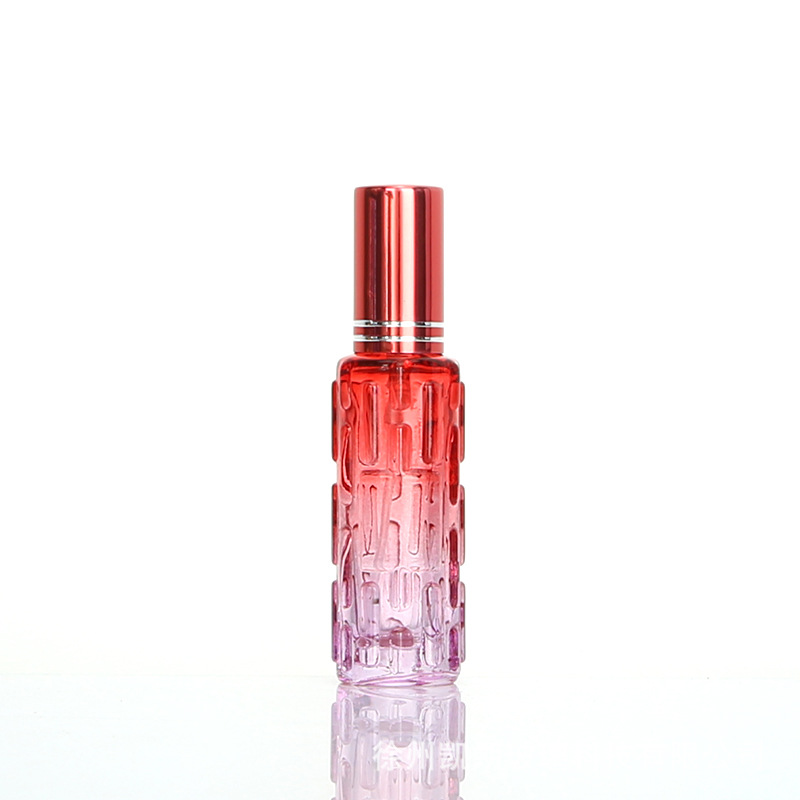 Bouteille de poire baumier rouge et rose