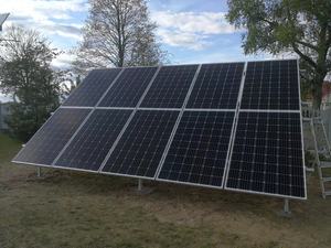 免费设计一步3kw 3.6kw太阳能系统家用电源，600瓦级太阳能电池板1kw-10MW可用 - Product Image 6