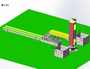 High-Speed Stacking <strong>Machine</strong> <strong>Automatic</strong> Carton Palletizing <strong>Robot</strong> with Vision <strong>System</strong> for 20kg Bags Powder - Product Image 3