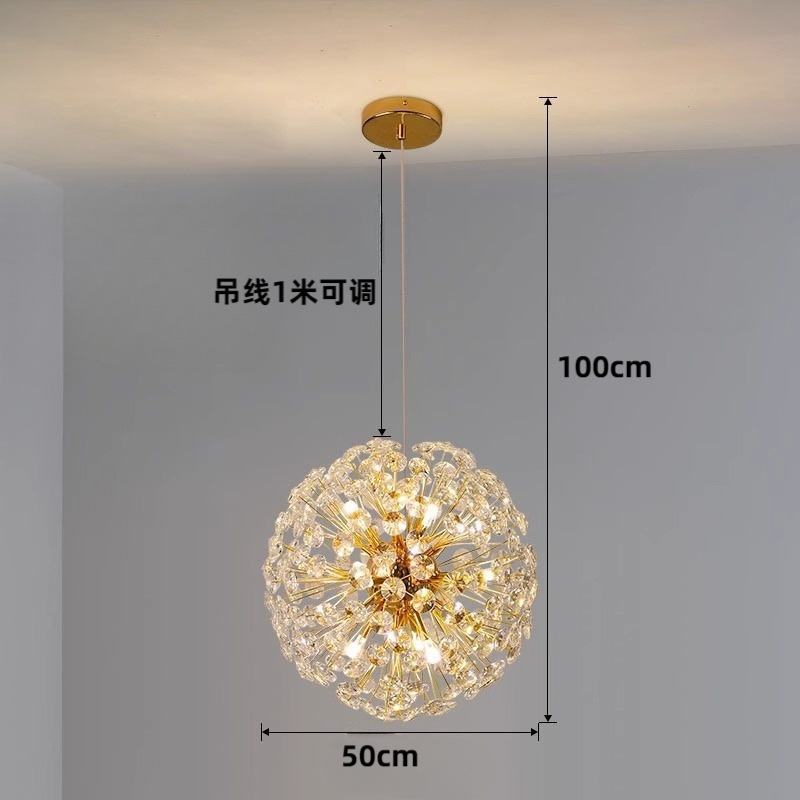 9 heads-diameter 50 cm