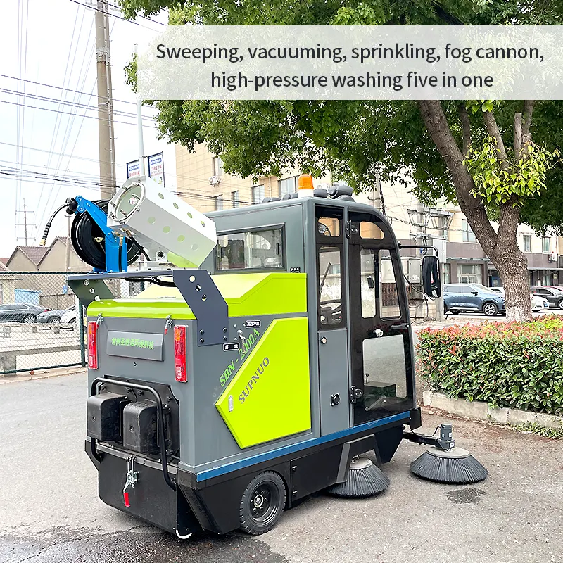 New Design Supnuo SBN-2000AC Lead-Acid Battery Floor Sweeper Compound Floor Cleaning Machine