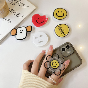 Factory Quick Custom Acryl Handy halter Hochwertiger Druck Epoxy Phone Grip Acryl Phone Socket Custom Logo - Product Image 1