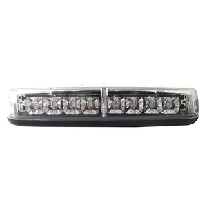 เลนส์ PC 12V ไฟสัญญาณเตือนกระพริบ15โหมด,บาร์ไฟ Led 10นิ้วไฟเตือน Led กำลังสูง3วัตต์พร้อมเลนส์กลีบดอกไม้ - Product Image 4