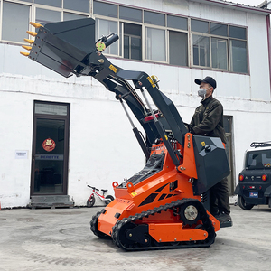 450 Mini Skid chỉ đạo Bộ nạp mini theo dõi loader Xăng Powered Honda động cơ nhỏ gọn đa mục đích trang trại loader để bán - Product Image 2