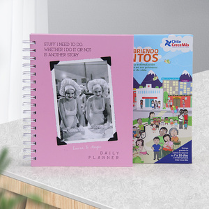 บริการการพิมพ์สมุดปกแข็งแบบเกลียวหนังสือปกแข็งปกกระดาษแบบกำหนดเอง - Product Image 3