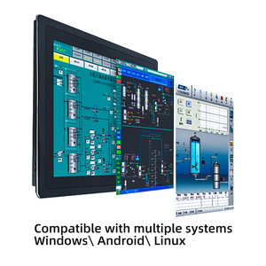 Lo stesso stile 10 10.4 12.1 15 17 19 21.5 pollici resistivo Touch Screen Monitor Open Frame LCD Monitor industriale 22 pollici open frame - Product Image 5