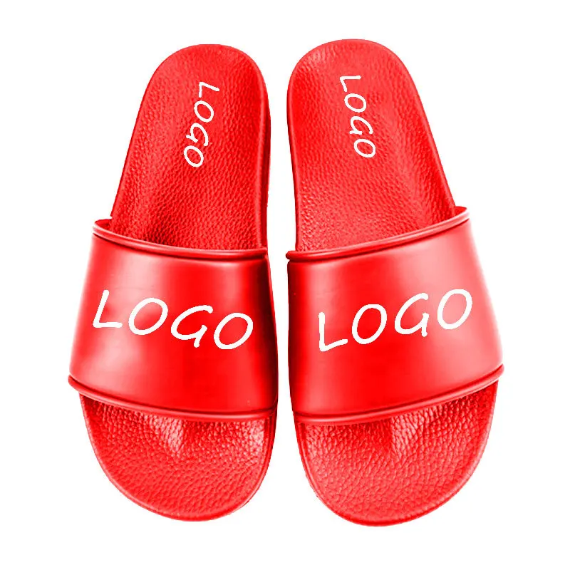 Custom Logo EVA Slippers And Sandals Men Women Beach Slippers House Slides