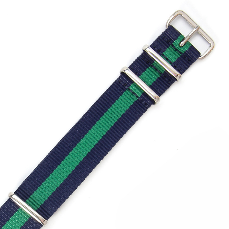 Blue Green Blue-Steel Buckle