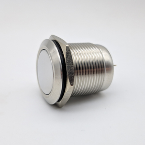 2022 IP65 spritzwasser geschützter runder Druckknopf schalter Selbst hemmender Druckknopf schalter mit 16 mm Durchmesser - Product Image 3