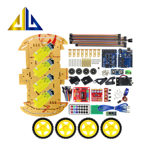 starter kit for <strong>arduino</strong> Suitable for drone making for R3 4-wheel car learning kit DIY Multi-function <strong>control</strong> four-wheel car kit