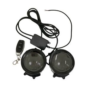 Hot <strong>Sale</strong> <strong>3</strong> Inch <strong>LED</strong> Dynamic Devil's Eye Remote Control <strong>LED</strong> Headlight Projector Lens Demon Eyes Blinking Modify Retrofit Kits - Product Image 5