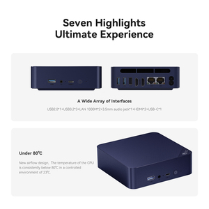 Beelink EQ13-C Mini PC 12th N100/N200 CPU 16GB DDR4 Mini Desktop <strong>Computer</strong> 4K Dual LAN 2 Display WiFi6 BT5.2 - Product Image 4